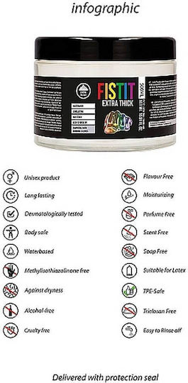 Shots Fist It Extra Thick Rainbow Πρωκτικό Κολπικό Λιπαντικό 500ml