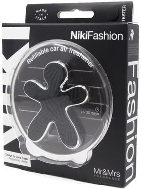 Mr & Mrs Fragrance Lufterfrischer Entlüftung Auto Niki Fashion schwarze Orchidee 1Stück