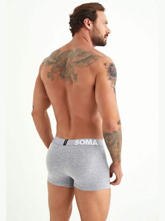 Wild Leaf Men's Boxers Blue/Black/Grey 3Pack