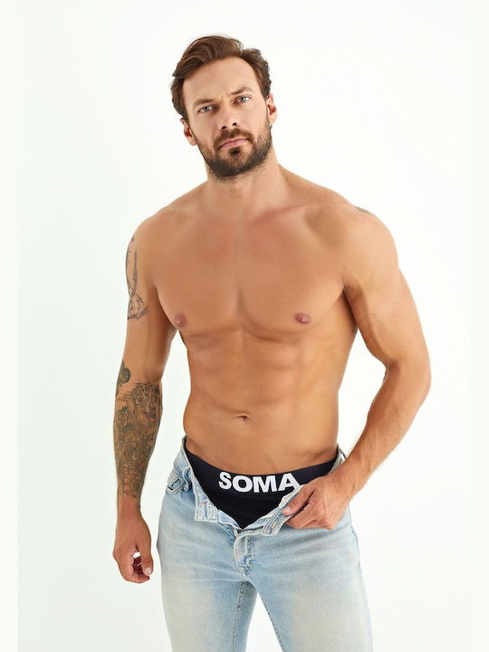 Wild Leaf Men's Boxers Blue/Black/Grey 3Pack
