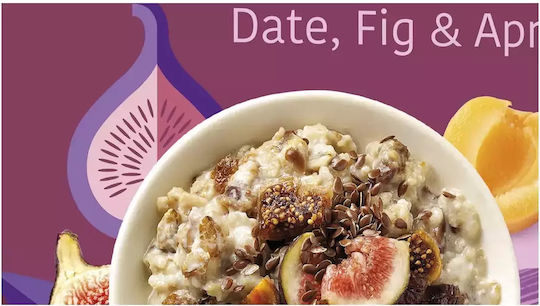 Turtle Better Breakfast Porridge Βρώμης Date Date, Fig & Apricot 450gr