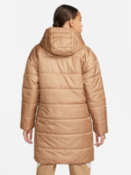 Nike Women's Long Puffer Jacket for Winter with Hood ''''''