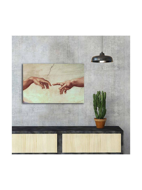 Homeplus Hands Πίνακας σε Καμβά 70x45cm