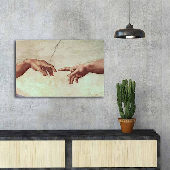Homeplus Hands Πίνακας σε Καμβά 70x45cm