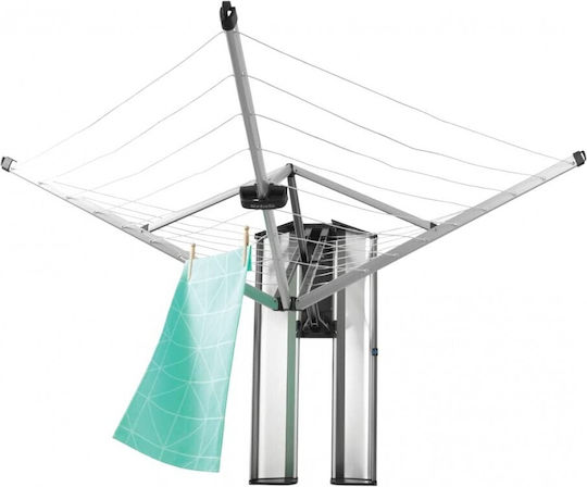 Brabantia WallFix Uscătoare Rufe De Perete Pliere Cu Lungimea Suportului De Uscare A Hainelor 24m