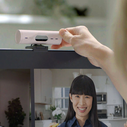 Logitech Brio 500 Full HD 1080p Web Camera with Autofocus Pink