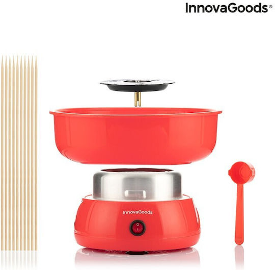 InnovaGoods Cantty Candy Floss Maker 25.5cm Red