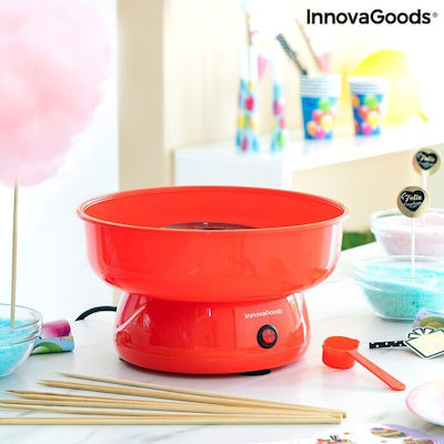 InnovaGoods Candy Floss Maker 25.5cm Red