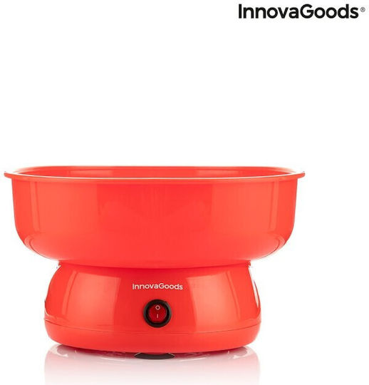 InnovaGoods Cantty Candy Floss Maker 25.5cm Red