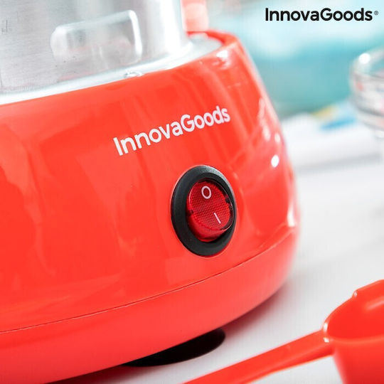 InnovaGoods Cantty Candy Floss Maker 25.5cm Red