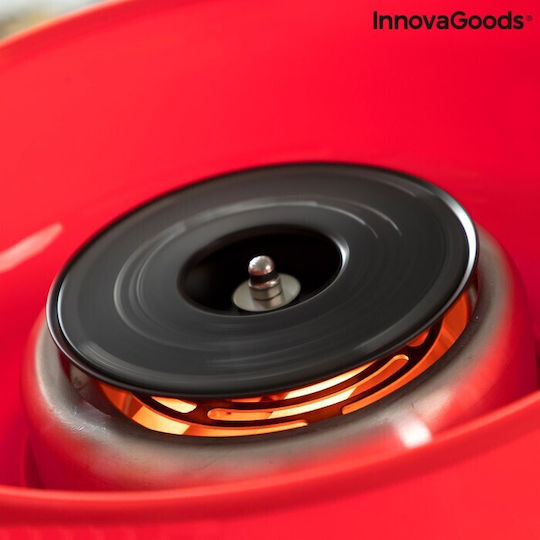 InnovaGoods Cantty Candy Floss Maker 25.5cm Red
