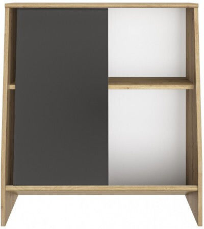 Kids Wooden Bookcase Tim Brown 74x35x81cm