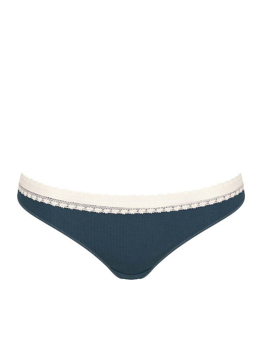 Go Ribbed H Βαμβακερά Damen Brasilien 2Pack Blue