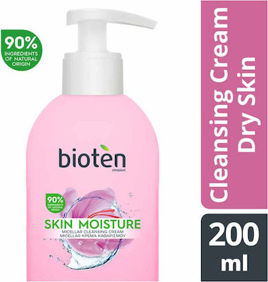 Bioten Cremă Curățare Skin Moisture pentru Piele Uscată 200ml