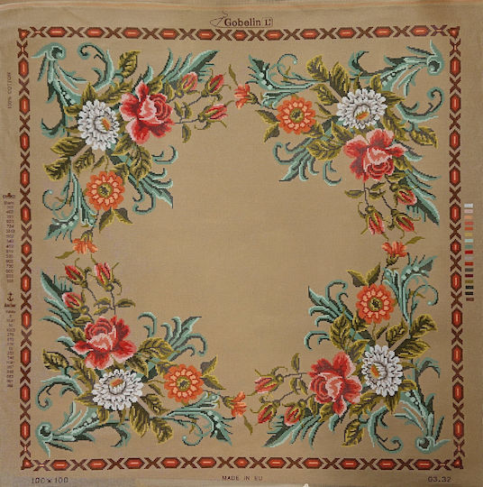 Gobelin L Fabric Embroidery 100x100cm 03.32