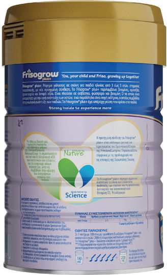 ΝΟΥΝΟΥ Γάλα σε Σκόνη Frisogrow No4 Plus+ για 36+ Μηνών 800gr