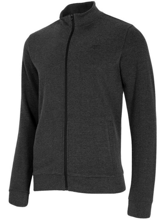 4F Herren Sweatshirt Jacke Gray