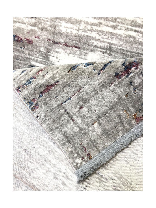 Koulis Carpets 0829C Modern Bedroom Rugs Set Rainbow Gray 74-11-0109 3pcs