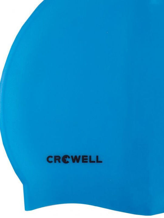 Crowell Mono Breeze 02 Silicone Adults Swimming Cap Blue