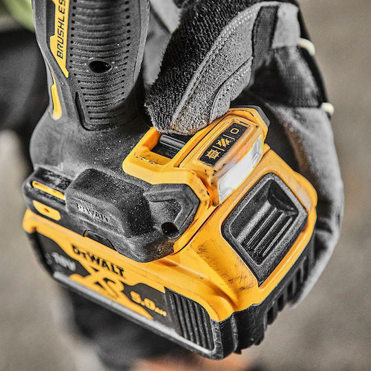 Dewalt Percussive Drill Driver Battery Solo Brushless 18V