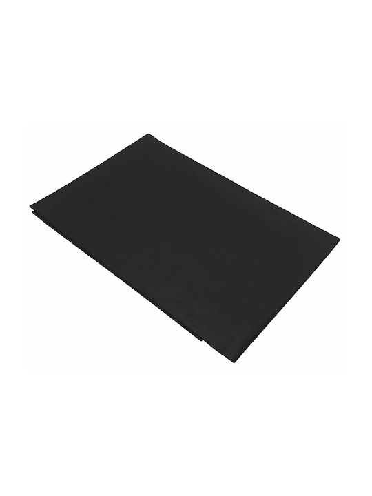 Le Blanc Cotton Line Σεντόνι Διπλό 200x240εκ. Μαύρο