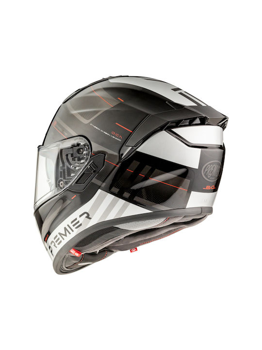 Premier Evoluzione SP92 Κράνος Μηχανής Full Face 1520gr με Pinlock και Sunvisor