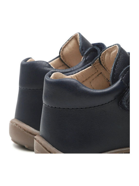 Step Easy Kids Sneakers with Scratch Navy Blue