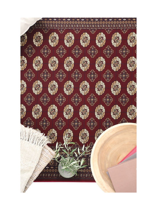 Royal Carpet 8874 Set Klassiker Schlafzimmer-Teppichsets Synthetisch,Polyester/Cotton/Leather Sherazad Red 11SHE8874RE.067520 3Stück