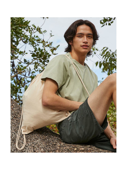 Westford Mill W910 Unisex Τσάντα Πλάτης Γυμναστηρίου Μπεζ