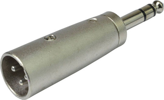 Cobra Μετατροπέας XLR male σε 6.3mm male Ασημί 1τμχ CKX-021