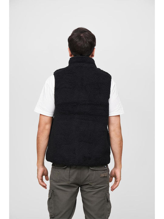 Ανδρική Ζακέτα Fleece Μαύρη