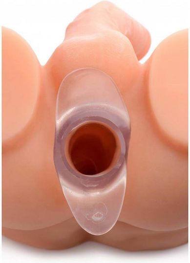 Master Series Clear View Hollow Anal Plug XLarge Transparent