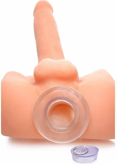 Master Series Ass Bung Clear Hollow Anal Plug XLarge Transparent