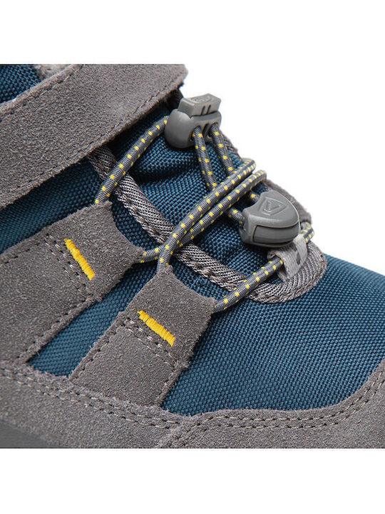 Chukka Kinderstiefeletten mit Klettverschluss Gray