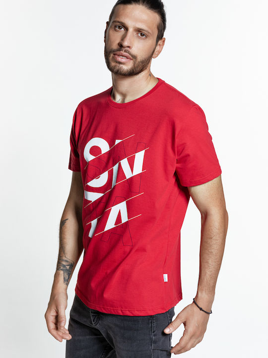 T-shirt Κόκκινο