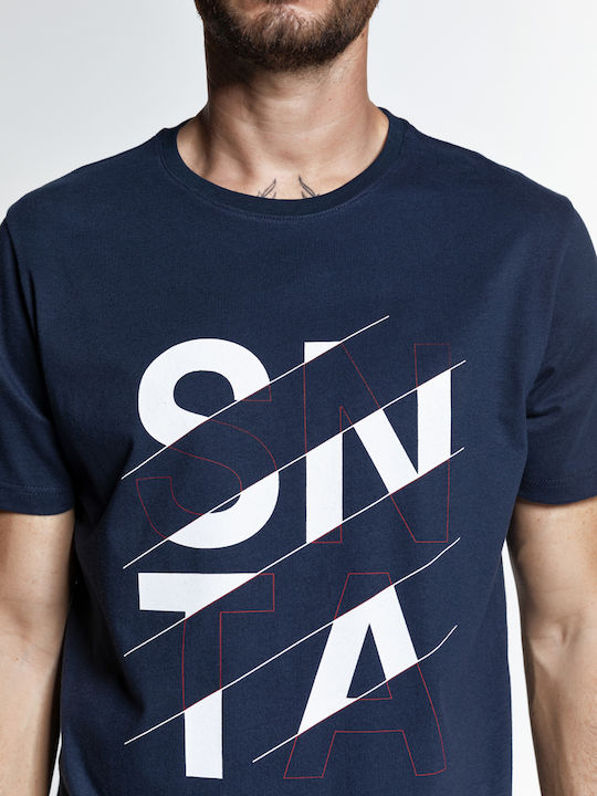 T-Shirt Marineblau