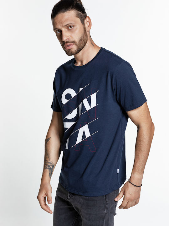 T-Shirt Marineblau