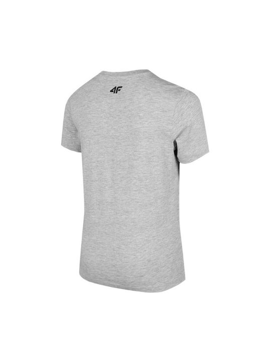 4F Kinder-T-Shirt Gray