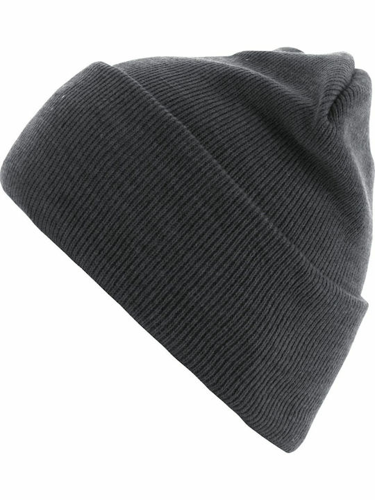 Beanie Beanie Knitted Heather Charcoal
