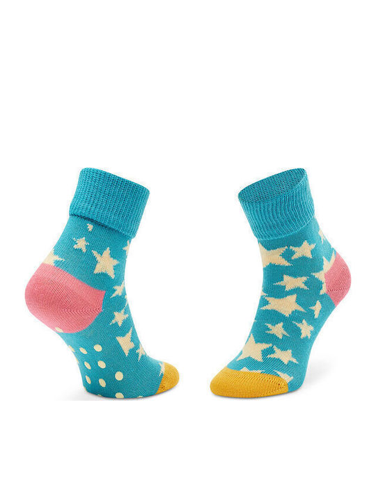 Happy Socks Kids' Socks Knee-High Shooting Star Multicolored 2 Pairs