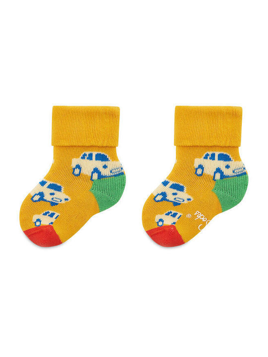 Happy Socks Παιδικές Κάλτσες Μακριές Πολύχρωμες 2 Ζευγάρια