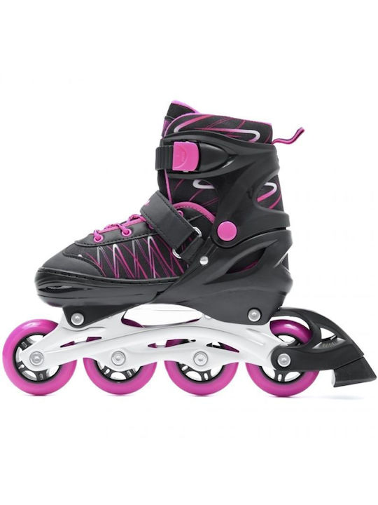SMJ Sport UT103 Lea În linie Reglabil Rolez Negre Copii