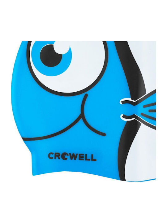 Crowell Nemo Silicone Kids Swimming Cap Blue
