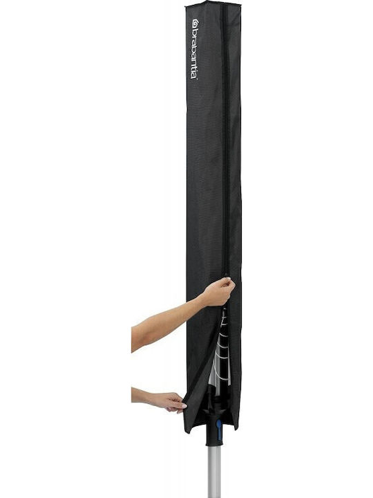 Brabantia Πτυσσόμενη Απλώστρα Δαπέδου από Μέταλλο με Μήκος Απλώματος 50m