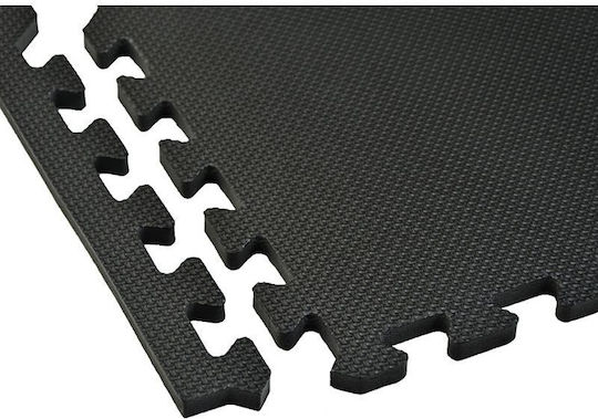 Profit Podele Puzzle de Gimnastică Negre 61x61x1.2cm 4buc