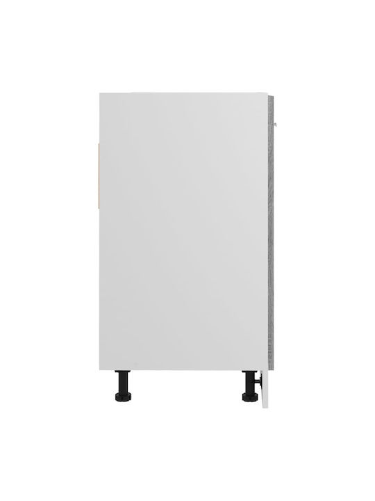 Dulap pentru Chiuvetă Gri 80x46x81.5buc
