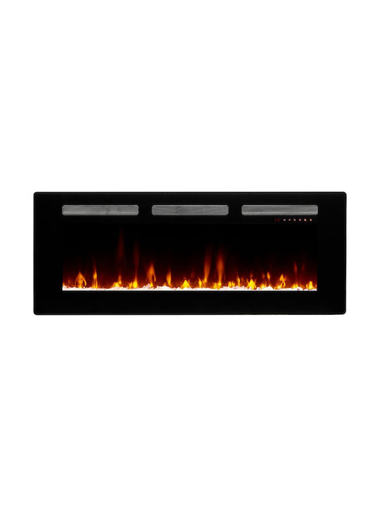 Dimplex Sierra Wall Mounted Electric Fireplace 1600W 152.4x49.5cm Black