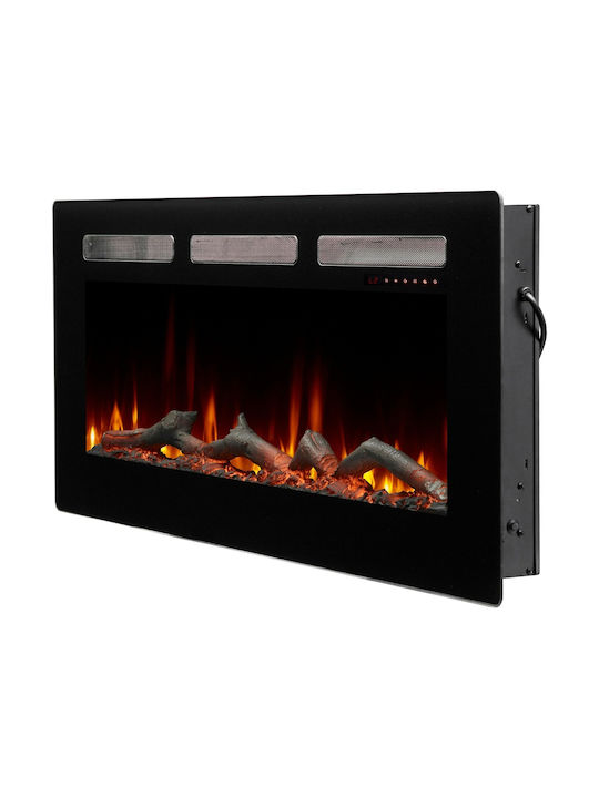 Dimplex Sierra Wall Mounted Electric Fireplace 1600W 152.4x49.5cm Black