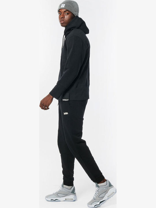 Φούτερ με Κουκούλα Μαύρο
