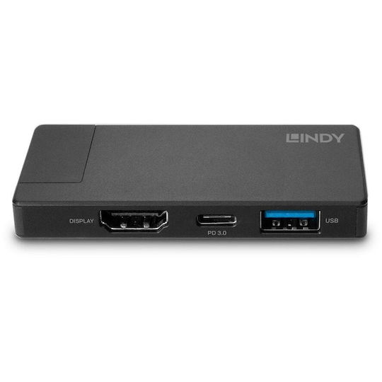 Lindy USB-C Docking Station with HDMI 4K PD Black (43336)
